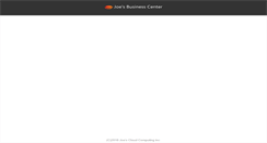 Desktop Screenshot of joes-office.com